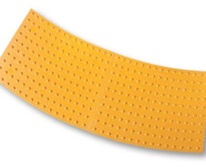 24" Radius Replaceable ADA Tile, Red