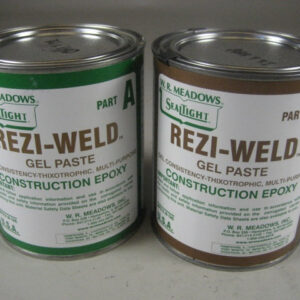  Rezi-Weld Gel Paste Epoxy, 1 qt